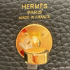 HERMES 愛馬仕 MINI LINDY 肩背包 皮革 黑色 金釦