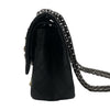 CHANEL 香奈兒 2.55 側背包 復古小牛皮 黑色 銀釦