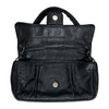 CHANEL 香奈兒 Lady Braid Flap Bag 手提包 皮革 黑色 銀釦
