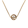 CHANEL 香奈兒 J12368 COCO CRUSH 可旋轉單鑽手鍊 18K 鑽石 米金色