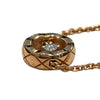 CHANEL 香奈兒 J12368 COCO CRUSH 可旋轉單鑽手鍊 18K 鑽石 米金色