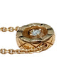 CHANEL 香奈兒 J12368 COCO CRUSH 可旋轉單鑽手鍊 18K 鑽石 米金色