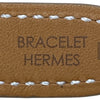 HERMES 愛馬仕 HH1.202 HEURE H 珍珠貝母鑽石鍍金手石英錶 不鏽鋼 石英錶
