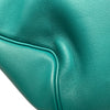 HERMES 愛馬仕 X刻 CITYSLIDE 腰包 牛皮 維羅納綠 銀釦