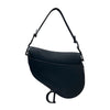 CHRISTIAN DIOR 迪奧 M0455SLLO-989U SADDLE BAG 中號馬鞍包 霧面小牛皮 黑色 黑釦