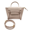 CELINE 思琳 NANO BELT BAG 鯰魚包 手提肩背包 皮革 淺粉 金釦