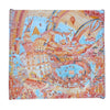 HERMES Les Folies du Faubourg  絲巾 絲綢 橘色 熱氣球圖案