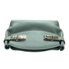 FERRAGAMO 菲拉格慕 21 5974/002 HUG POUCH BAG 斜背包 皮革 藍綠色 銀釦