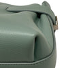 FERRAGAMO 菲拉格慕 21 5974/002 HUG POUCH BAG 斜背包 皮革 藍綠色 銀釦