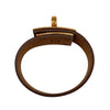 HERMES 愛馬仕 X刻 KELLY DOG BRACELET 手環 SWIFT 皮革 大象灰 金釦