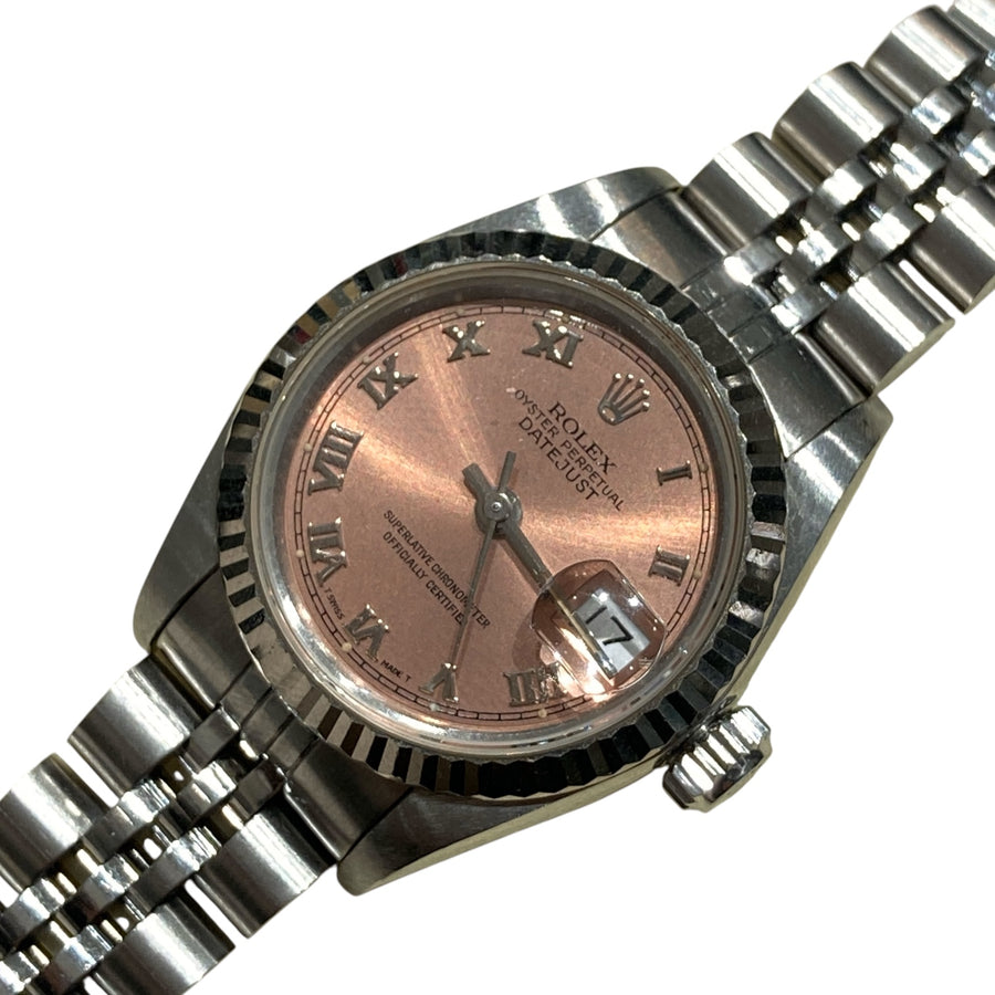 ROLEX 勞力士 DATEJUST26 日誌型五珠鍊腕錶 69174