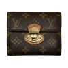 LOUIS VUITTON 路易威登 M60211 MONOGRAM PORTEFEUILLE JOEY WALLET 老花三折短夾 PVC帆布 棕色 金釦