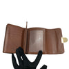 LOUIS VUITTON 路易威登 M60211 MONOGRAM PORTEFEUILLE JOEY WALLET 老花三折短夾 PVC帆布 棕色 金釦