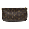 LOUIS VUITTON 路易威登 M44840 MULTI POCHETTE ACCESSOIRES 三合一麻將包 PVC帆布 棕色 金釦