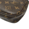 LOUIS VUITTON 路易威登 M44840 MULTI POCHETTE ACCESSOIRES 三合一麻將包 PVC帆布 棕色 金釦