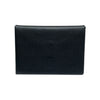 HERMES 愛馬仕 H083035CK89 CALVI DUO COMPACT CARD HOLDER 卡夾 EPSOM牛皮 黑色 銀釦