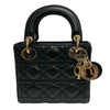 DIOR 迪奧 MINI SIZE LADY DIOR 黑色
