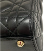 DIOR 迪奧 MINI SIZE LADY DIOR 黑色
