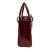 DIOR 迪奧 MINI SIZE LADY DIOR 紅色 漆皮