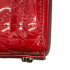 DIOR 迪奧 MINI SIZE LADY DIOR 紅色 漆皮