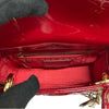 DIOR 迪奧 MINI SIZE LADY DIOR 紅色 漆皮
