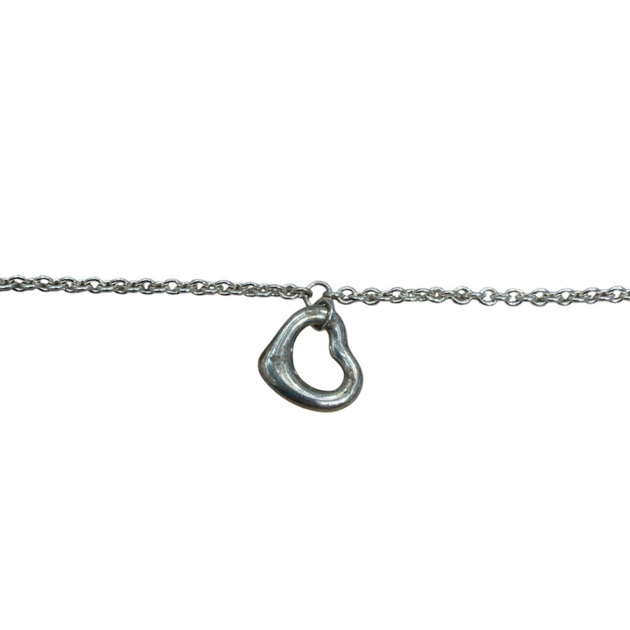 TIFFANY&CO. 蒂芙尼 OPEN HEART 手鍊 925純銀