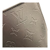 LOUIS VUITTON 路易威登 M55142 MONOGRAM MAT FOWLER 肩背包 霧面皮革 灰色 銀釦
