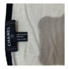 CHANEL 香奈兒 混紡披肩 羊毛 米白色