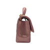 CHANEL 香奈兒 21S CF20 RECTANGULAR FLAP BAG WITH TOP HANDLE MINI 珠光粉色迷你翻蓋包 羊皮 粉色 金釦