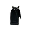 CHANEL 香奈兒 A01113 SMALL CLASSIC FLAP BAG 23 翻蓋肩背包 荔枝牛皮 黑色 銀釦