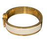 HERMES 愛馬仕 CLIC H BRACELET 白色 琺瑯