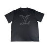 LOUIS VUITTON 路易威登 1A83R1 DOT TO DOT 短袖T恤 純棉 黑色 XL