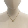 HERMES 愛馬仕 MINI POP H NACKLACE 迷你H琺瑯項鍊 栗子灰 鍍金