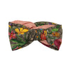 GUCCI 古馳 花紋頭巾 絲質 SILK SIZE:M