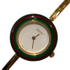 GUCCI 古馳 CHANGE BEZEL 11/12.2 百變膠圈手鐲錶 石英錶
