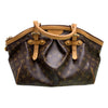 LOUIS VUITTON 路易威登 M40144 TIVOLI GM 大號水餃包 PVC帆布 老花 棕色 金釦