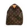 LOUIS VUITTON 路易威登 M41111 SPEEDY 35 波士頓包 PVC帆布 老花 棕色 金釦