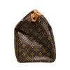 LOUIS VUITTON 路易威登 M41111 SPEEDY 35 波士頓包 PVC帆布 老花 棕色 金釦