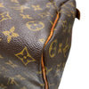 LOUIS VUITTON 路易威登 M41111 SPEEDY 35 波士頓包 PVC帆布 老花 棕色 金釦