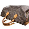 LOUIS VUITTON 路易威登 M41111 SPEEDY 35 波士頓包 PVC帆布 老花 棕色 金釦