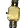 CHANEL 香奈兒 H0001 Premiere L 方糖 SIZE:L 合金 石英錶 黑金