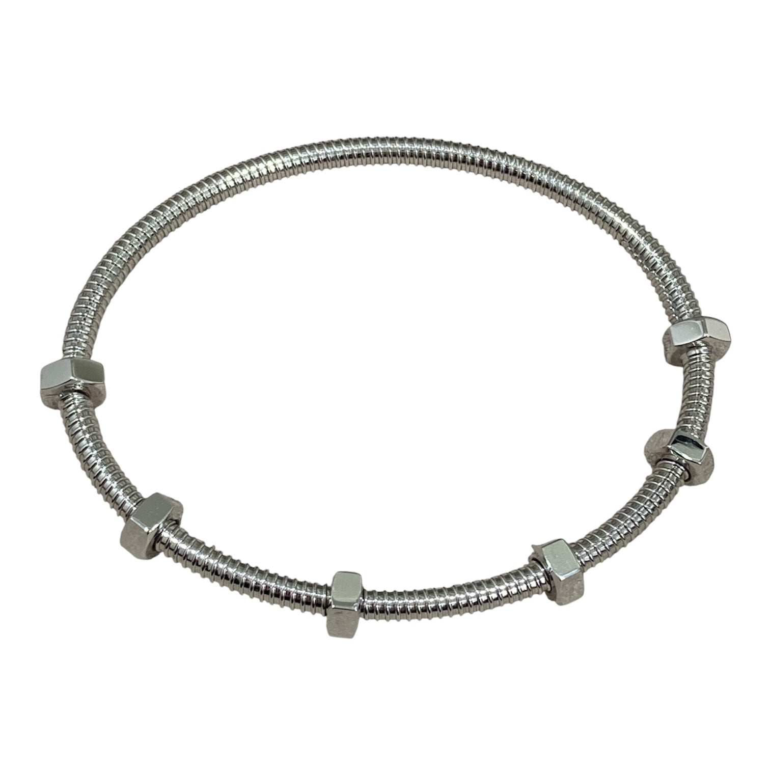 CARTIER 卡地亞 ÉCROU DE CARTIER手鐲 K18 WG SIZE:#18
