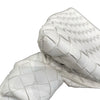 BOTTEGA VENETA 葆蝶嘉 TWIST MINI 手提包 編織牛皮 白色 金釦