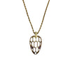 BVLGARI 寶格麗 SERPENTI SEDUTTORI AMETHYST PENDANT NECKLACE 紫水晶靈蛇鏤空吊墜項鍊 18K玫瑰金