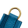 HERMÈS 愛馬仕 EVELYNE17 肩背包 小牛皮 極光藍色 金扣