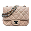 CHANEL Mini Matelasse A35200 粉紅 小羊皮 側肩包