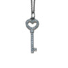 TIFFANY&CO 蒂芙尼 TIFFANY KEYS HEART KEY PENDANT PT950 鉑金