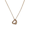 TIFFANY & CO. 蒂芬尼 ELSA PERETTI® OPEN HEART SMALL PENDANT 小型開心項鍊 18K玫瑰金