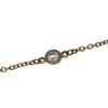 TIFFANY & CO.蒂芙尼 ELSA PERETTI® DIAMONDS BY THE YARD™ BRACELET 三鑽手鍊 18K黃金 鑽石