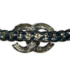 CHANEL 香奈兒 METAL COCOMARK CHOKER NECKLACE 銀色 合金